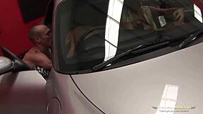 lovely girls talked into joining group fun with multiple guys