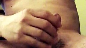 muscular guy unloads everywhere