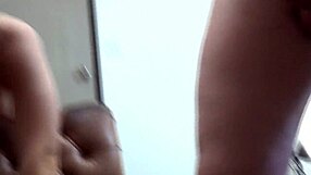 busty stepmom jodie booby swaps with stepson dwanelo, fucking his cock before college