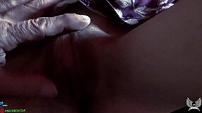 liz vicious presents angie bonita's shaved pussy feast in pov