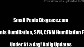 Asian Femdom Humiliates Loser with Tiny Cock in POV BDSM