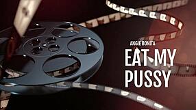 liz vicious presents angie bonita's shaved pussy feast in pov