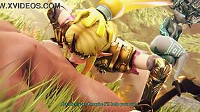 Сексуальная круглая задница Зельды принимает длинный член глубоко