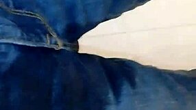 Woman Pees in Bathroom Stall