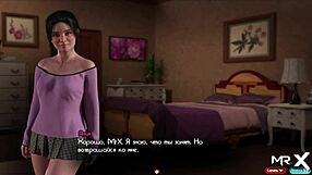 Treasure Of Nadia: Brunette Gets Anal Fucked In Front Of Mature Woman With Creampie.