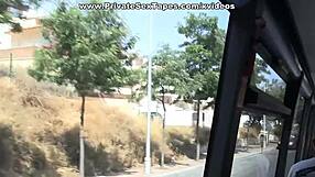 Girlfriend enjoys cable car ride with friend