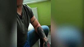 amateur couple relaxing after a hard day