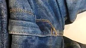 Woman Pees in Bathroom Stall