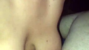 my petite blonde slave cums from pegging