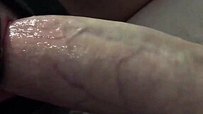 My wife passionately sucks my cock in bedroom