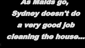 Hey, fantasizing maid enjoys a facial with toys