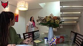 Cherry adams and pucca devil in lesbian sex with squirting