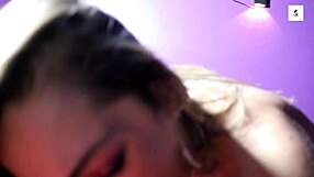 Oiled big ass redheaded Julia Fontanelli goes for the dick and successfully encircles it with her throat