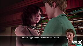 Teen barmaid in anime hentai gets creampied during intense sex