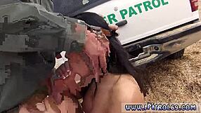 This tasty Busty Latina floozy Alejandra Leon enjoys a steamy encounter with a cop