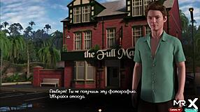 Teen barmaid in anime hentai gets creampied during intense sex