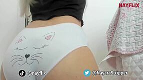 i guide your jerk off to cum on my blonde ass