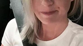 omg, fingering this tight pussy to orgasm right in the public car park