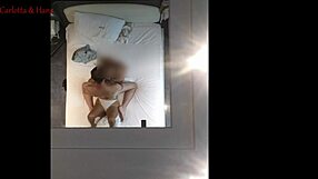 carlotta and hans share their first intimate encounter together