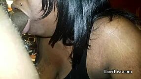 sexy ebony girlfriend sucks my cock