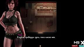 Teen barmaid in anime hentai gets creampied during intense sex