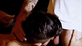 Is This Hot Guy Teasing A Rough Group Suck And Cumshot?