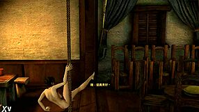 Young Women Performing Traditional Dao-Pipe Dance Routine