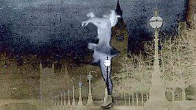 Retro babe gives hairy blowjob in vintage antique scenes