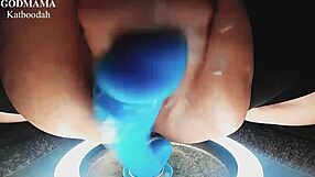 Horny mature whore stretches plump wet pussy hard