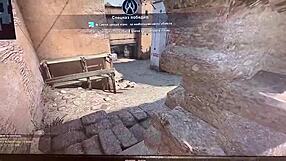 Blonde teen gets anal blowjob and creampie!