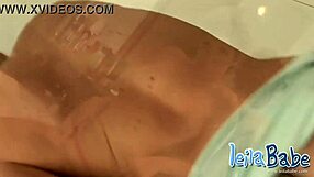 Solo topless cougar fondles her curves 😏