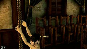 Young Women Performing Traditional Dao-Pipe Dance Routine