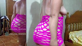 Milena Mars flaunts her huge ass sensually!