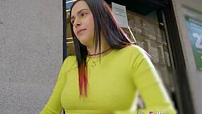 Posh Colombian Babe Shows Madrid Places, Gets Public Blowjob, Doggystyle Fuck