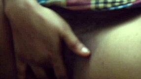 The king's petite wife sneaked into the bush for dildo fun and oral action 😏