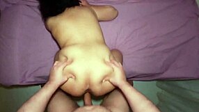 Homemade video with a cute and beautiful girl