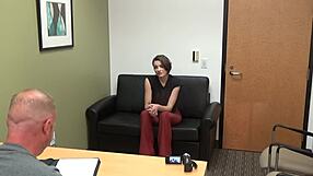 Zelda Casting Pov 2: Rough Sofa Interview With Intense Action