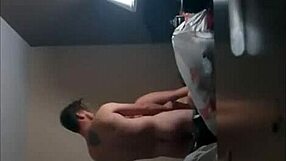 guy pounding horny housewife hard!