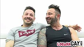 John Brachalli Fucks Martin Mazza Hard On Sofa