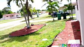 amateur babe blows and gets pounded doggystyle