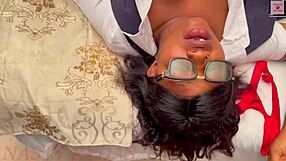 bad student seduced me and bribe me with hot sex so i can write exams for her?