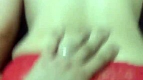 argentina putita strokes my cock with her big tits, hinting at a hard fuck from behind.