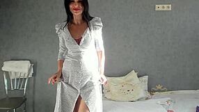 Sneaky Milf Angela Lures Young 18+ Lovers with Legs