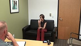 Zelda Casting Pov 2: Rough Sofa Interview With Intense Action