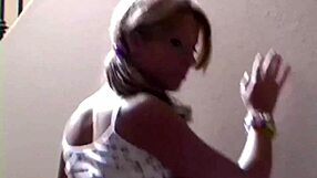 i'm kelli, showing off my big tits in a nude photoshoot with masturbation and licking