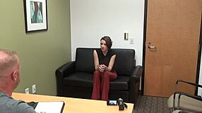 Zelda Casting Pov 2: Rough Sofa Interview With Intense Action