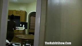 sexy hood cocoa stlouis strips and fucks with big black cock wildin