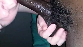 Want to see a sloppy interracial blowjob?