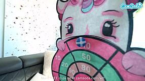 two sexy brunettes tease with toys and mutual masturbation on camsoda, building intense orgasms together