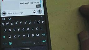 peyton enjoys a sweet moment